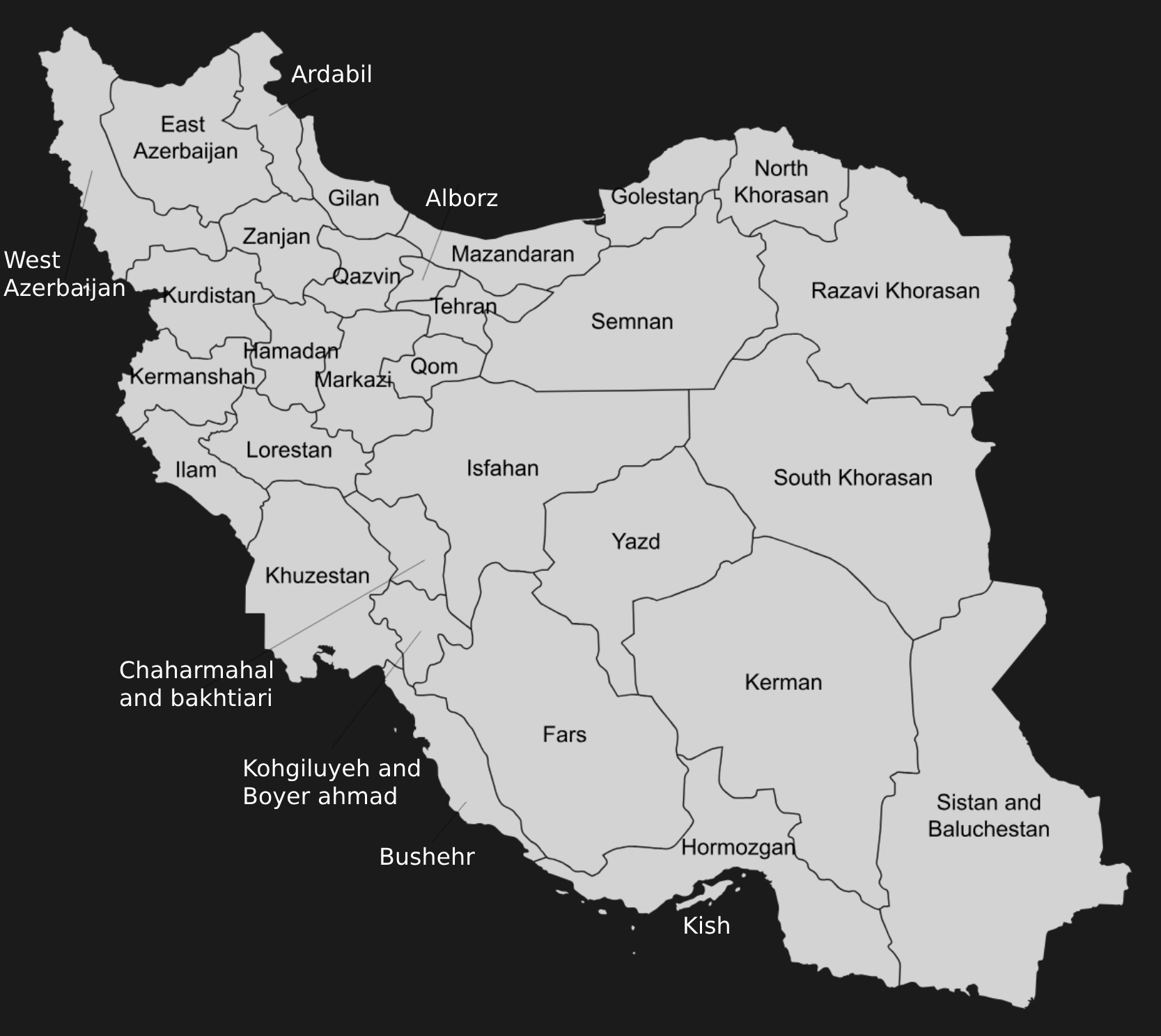 Iran Map